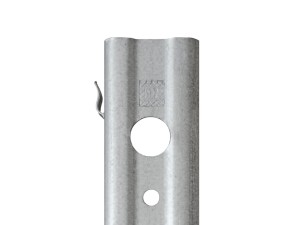 Słupek do siatki leśnej Typ C wys 180cm 50x30x1,5mm Ocynk