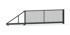 Brama przesuwna profilowa 1200x5000mm oc+ral 4 kolory
