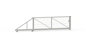 Brama przesuwna 3D 1700x4000mm Ocynkowana ogniowo