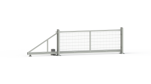 Brama przesuwna 2D 1000x3000mm Ocynkowana ogniowo