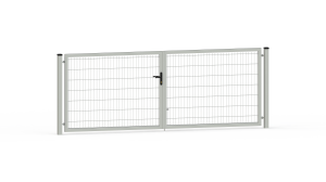 Brama dwuskrzydłowa 2D 1400x5000mm ocynkowana ogniowo