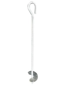 Kotwa uziemiające do szpalerów do winnicy ocynk 14x850mm