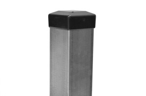 Słupek kwadratowy 80x80x2,0mm (H-1,5m) Ocynk ogniowy 