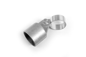 Komplet podporowy zaślepka + opaska alu  fi 42,4mm