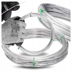 Drut ocynkowany fi 1,5mm miękki 100mb