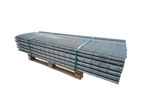 Słupek do siatki leśnej Typ Z wys 250cm 100szt 50x30x1,5mm Ocynk 
