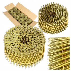 Gwoździe do Gwoździarki pierścieniowe 2,5x60mm BĘBNOWE lakierowane 9000szt
