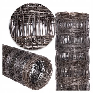 SIATKA OGRODZENIOWA węzłowa Leśna 180/19/10 L goła Biodegradowalna 25mb