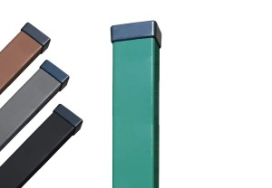 Słupek ogrodzeniowy 60x40x2,0mm  H-2,6m OC+RAL 4 kolory