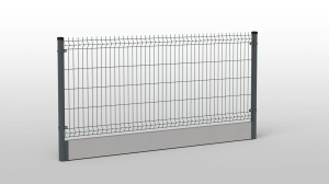 Panel ogrodzeniowy OC+RAL 1030x2500 fi 4,8 50x200mm  4 kolory