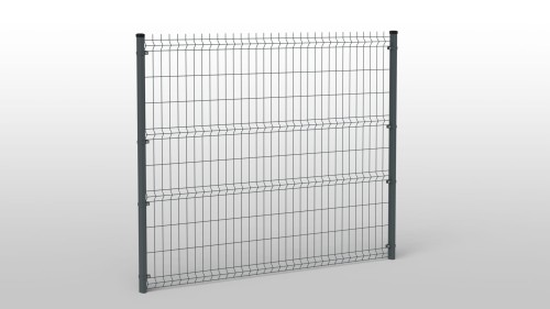 OGRODZENIE PANEL 3D Fi-5 H-2030 - 70x200 - bez podm - RAL 7016.JPG