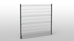 Panel ogrodzeniowy OC+RAL 2030x2500 fi 3,8 70x200mm  4 kolory