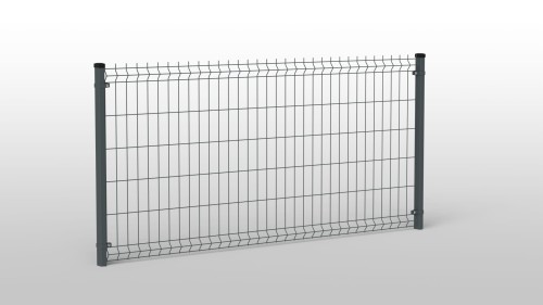 OGRODZENIE PANEL 3D Fi-5 H-1230 - 70x200 - bez podm - RAL 7016.JPG