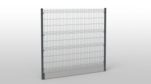 Panel ogrodzeniowy OC+RAL 2030x2500 fi 3,8 50x200mm  4 kolory