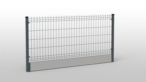 OGRODZENIE PANEL 3D Fi-5 H-1030 - 70x200 - z podm - RAL 7016.JPG