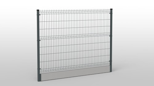 Panel ogrodzeniowy OC+RAL 1730x2500 fi 3,8 50x200mm  4 kolory