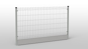 Panel ogrodzeniowy OC 1230x2500 fi 3,8 70x200mm