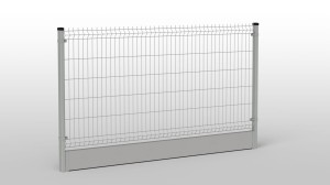 Panel ogrodzeniowy OC 1230x2500 fi 3,8 50x200