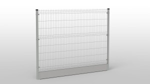 Panel ogrodzeniowy OC 1730x2500 fi 3,8 50x200mm