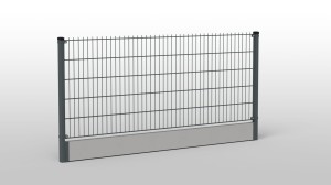 Panel ogrodzeniowy OC+RAL 2D 1030x2500 fi 8/6/8  4 kolory