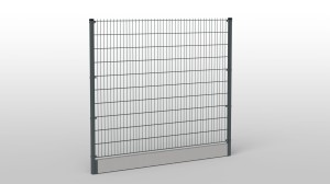 Panel ogrodzeniowy OC+RAL 2D 2030x2500 fi 6/5/6  4 kolory