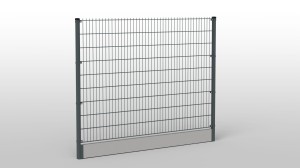 Panel ogrodzeniowy OC+RAL 2D 1830x2500 fi 8/6/8  4 kolory