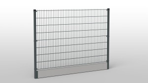 Panel ogrodzeniowy OC+RAL 2D 1630x2500 fi 8/6/8  4 kolory 