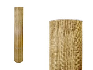 Siatka tkana mosiężna 0,63x0,63x0,2mm (1m2)