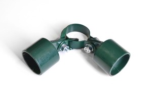 Komplet podporowy narożny ral 6005  fi 48,3mm 